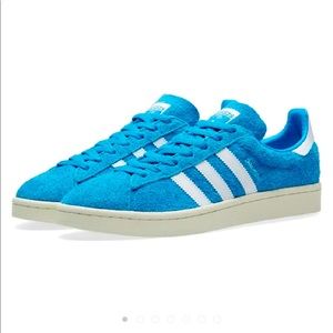 Adidas Marquee Campus Blue Suede Shoes Sz 12